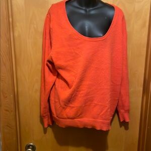 Women's Orange Sweater